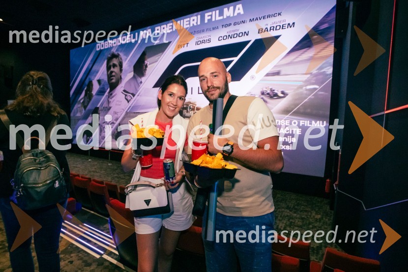 Premiera filma F1 v Cineplexx Ljubljana
