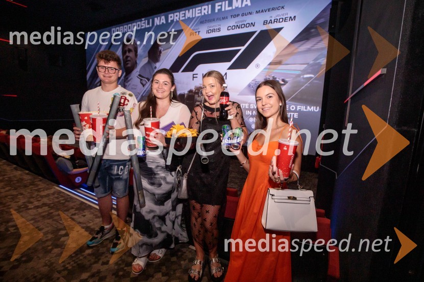 Premiera filma F1 v Cineplexx Ljubljana