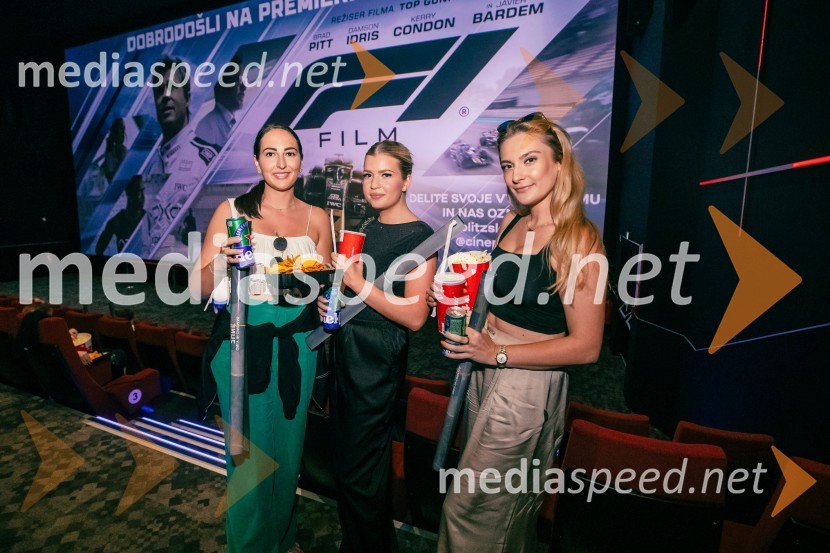 Premiera filma F1 v Cineplexx Ljubljana