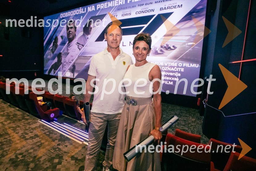  Jože Potrebuješ, skupina Čuki;  Andreja PotrebuješPremiera filma F1 v Cineplexx Ljubljana
