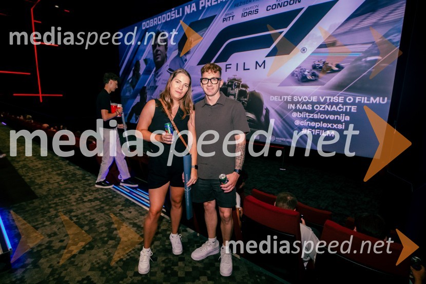 Premiera filma F1 v Cineplexx Ljubljana