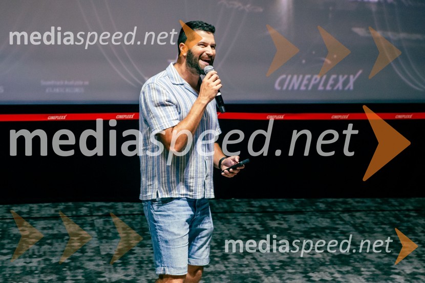  Uroš Bitenc, moderator, vplivnežPremiera filma F1 v Cineplexx Ljubljana