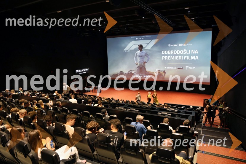 F1 z Bradom Pittom premierno v Mariboxu