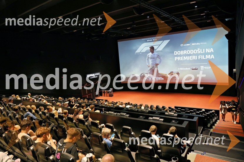 F1 z Bradom Pittom premierno v Mariboxu