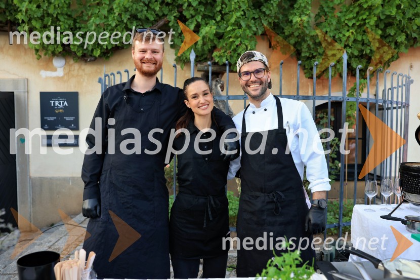  Tristan Kotnik, Bro' Sis restavracija, Maribor;  Anja Zebec, Bro' Sis restavracija, Maribor;  Rok Zebec, lastnik, Bro' Sis bar & restaurantVinsko LENTanje 2025 - torek