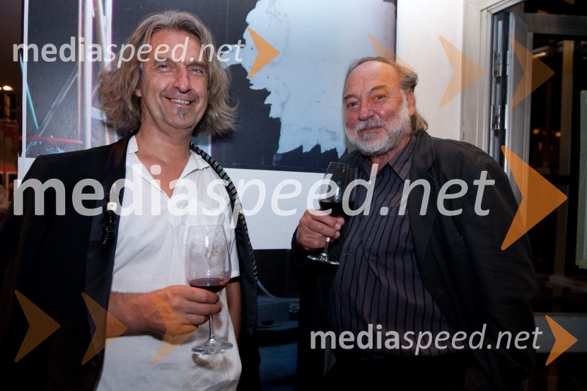 Andrej Erjavec, scenograf in Karpo Godina, režiserCenci, premiera v Mestnem gledališu ljubljanskem (MGL)