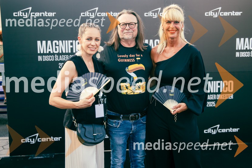  ... ;  Bojan Umek, igralec;  Darja Lesjak, center manager, Citycenter CeljeVeliki koncert Magnifica ob 15-letnici Citybanda
