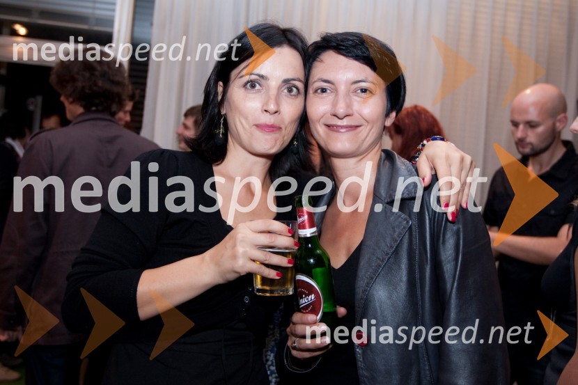 Nataša Pevec, trženje MGL in Petra Pogorevc, dramaturginjaCenci, premiera v Mestnem gledališu ljubljanskem (MGL)