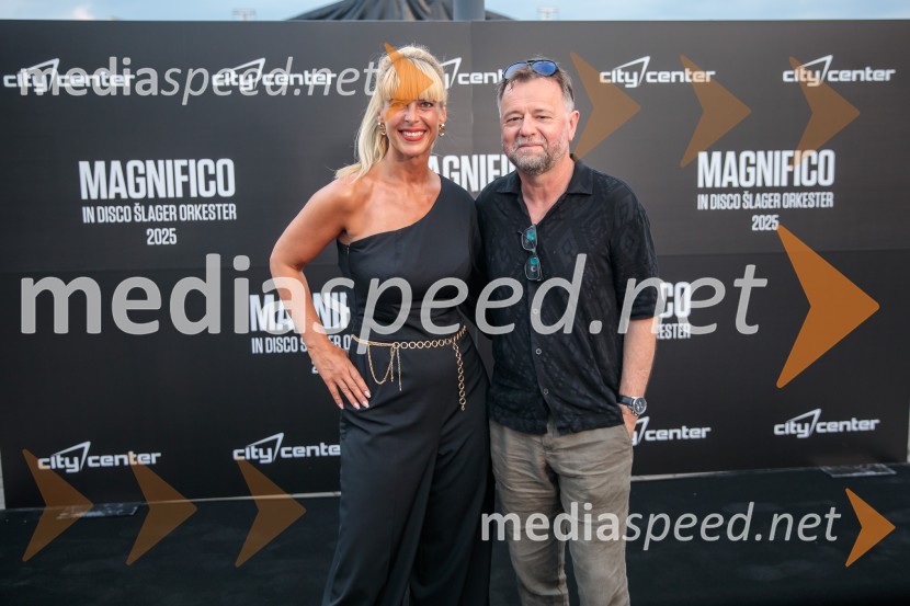  Darja Lesjak, center manager, Citycenter Celje; dr. Tone Kregar, zgodovinar, pevec Mi2, direktor Muzeja novejše zgodovine CeljeVeliki koncert Magnifica ob 15-letnici Citybanda