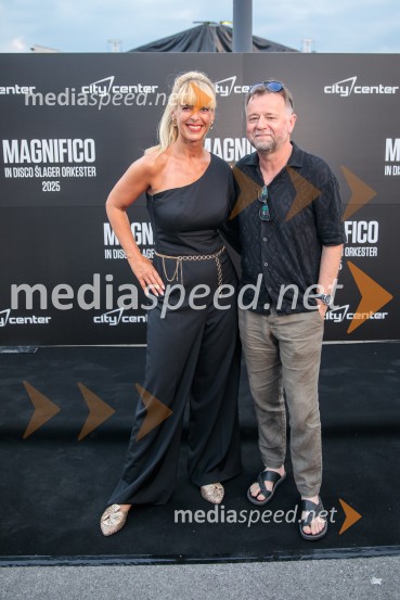  Darja Lesjak, center manager, Citycenter Celje; dr. Tone Kregar, zgodovinar, pevec Mi2, direktor Muzeja novejše zgodovine CeljeVeliki koncert Magnifica ob 15-letnici Citybanda