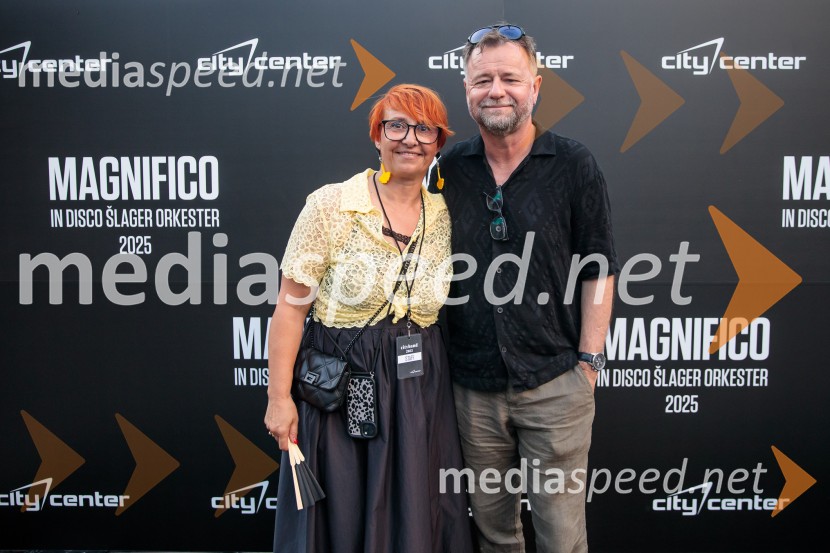  Nena Horvat, vodja marketinga Citycenter Celje; dr. Tone Kregar, zgodovinar, pevec Mi2, direktor Muzeja novejše zgodovine CeljeVeliki koncert Magnifica ob 15-letnici Citybanda