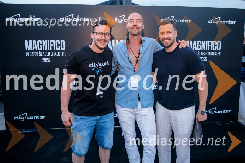  Žiga  Meterc;  Dušan Boldin;  ... Veliki koncert Magnifica ob 15-letnici Citybanda