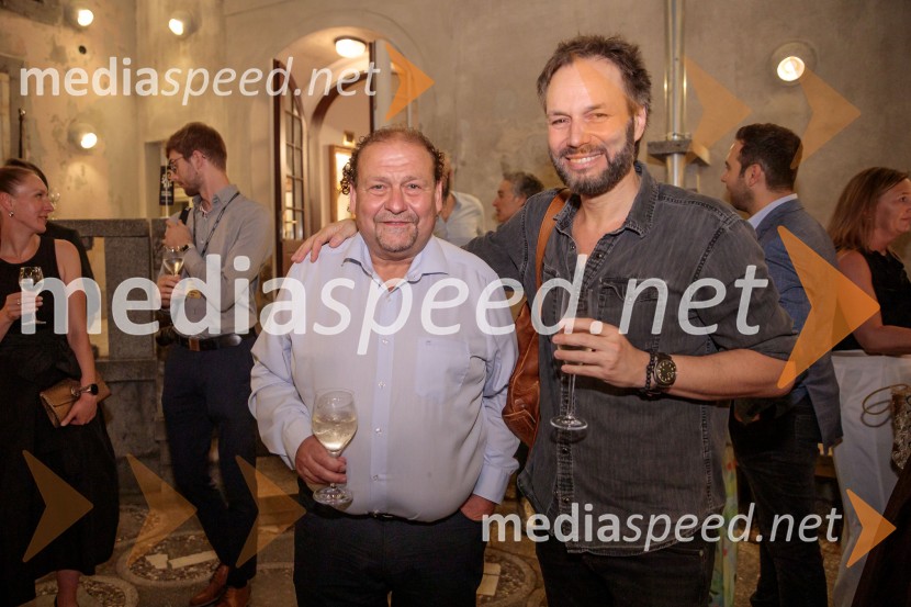  Darko  Brlek, direktor in umetniški vodja, Festival Ljubljana;  Josep Vicent, dirigentLa Fura dels Baus, Joseph Haydn: Stvarjenje na 73. Ljubljana Festivalu