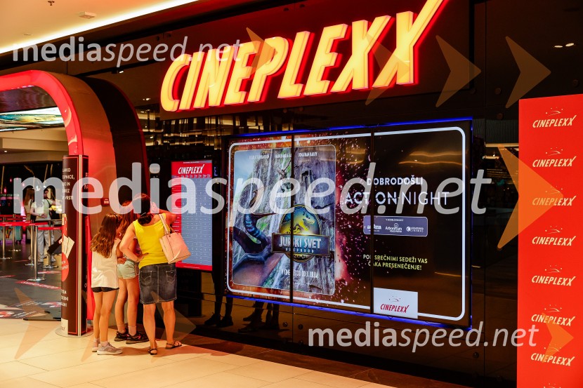 Action Night s filmom Jurski svet: preporod v Cineplexx Ljubljana