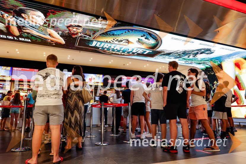 Action Night s filmom Jurski svet: preporod v Cineplexx Ljubljana