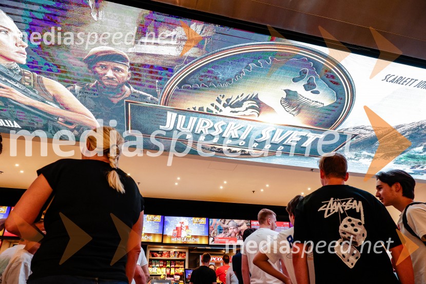 Action Night s filmom Jurski svet: preporod v Cineplexx Ljubljana