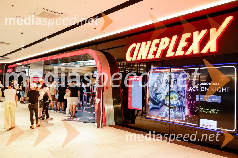 Action Night s filmom Jurski svet: preporod v Cineplexx Ljubljana