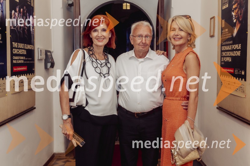  Darinka Pavlič Kamien, strokovnjakinja za komuniciranje; dr. Peter Kamien;  Nevenka Črešnar Pergar, lastnica in direktorica podjetja NP ConsultingVečer na Festivalu Ljubljana s Terme Dobrna