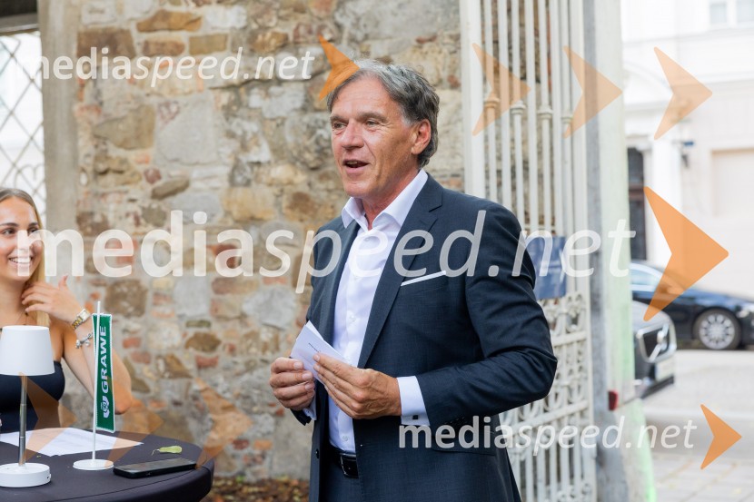 mag. David Kastelic, predsednik uprave, Grawe zavarovalnica d.dThe Duke Ellington Orchestra, Ljubljana Festival in zavarovalnica Grawe