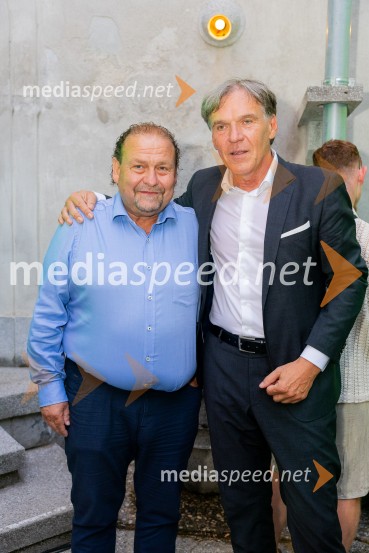  Darko  Brlek, direktor in umetniški vodja, Festival Ljubljana; mag. David Kastelic, predsednik uprave, Grawe zavarovalnica d.dThe Duke Ellington Orchestra, Ljubljana Festival in zavarovalnica Grawe