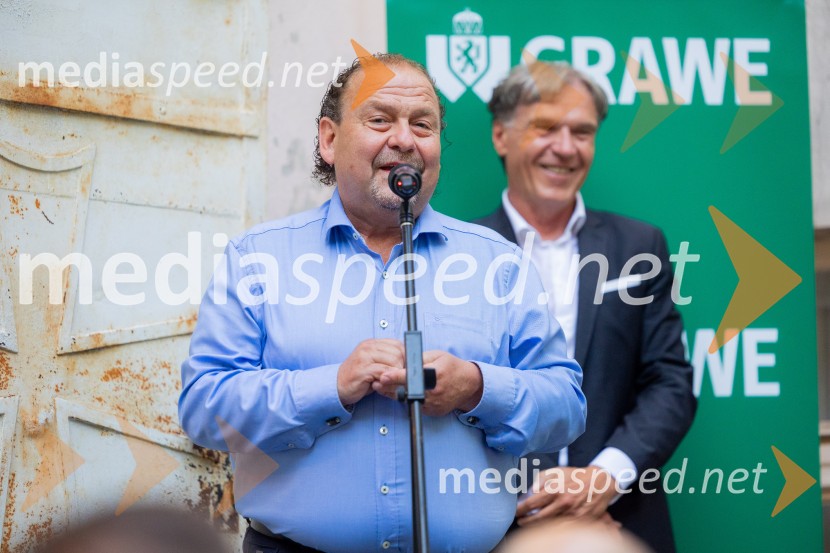  Darko  Brlek, direktor in umetniški vodja, Festival Ljubljana; mag. David Kastelic, predsednik uprave, Grawe zavarovalnica d.dThe Duke Ellington Orchestra, Ljubljana Festival in zavarovalnica Grawe