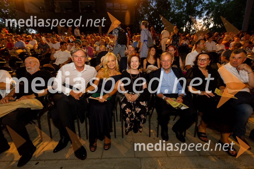 mag. David Kastelic, predsednik uprave, Grawe zavarovalnica d.d; dr. Jerneja Kastelic, direktorica, Farmadent;  ... ;  ... ;  ... The Duke Ellington Orchestra, Ljubljana Festival in zavarovalnica Grawe