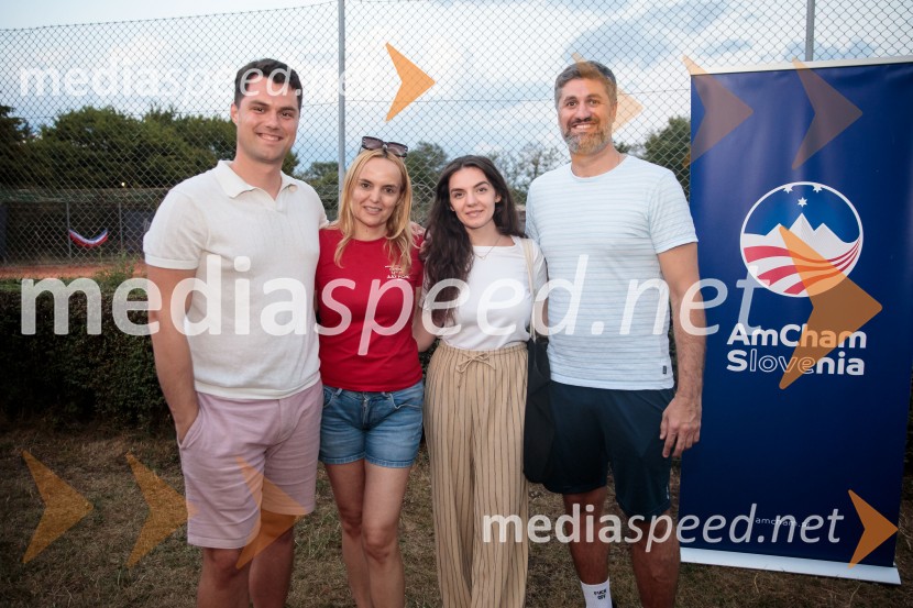  ... ;  Ajša Vodnik, izvršna direktorica AmCham (Ameriška gospodarska zbornica);  ... ;  ... AmCham x Nomago Open teniški turnir in piknik 2025