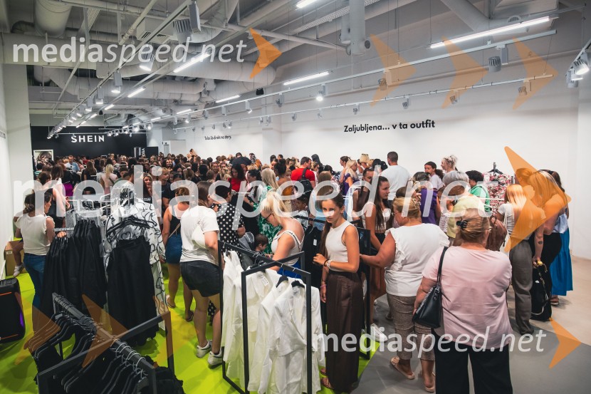 Velika otvoritev SHEIN pop up v Citycentru Celje