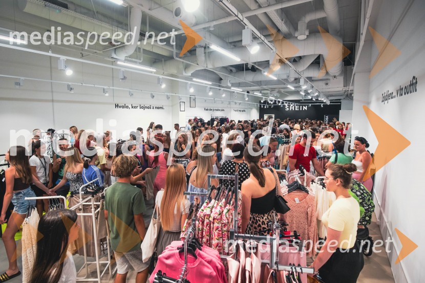 Velika otvoritev SHEIN pop up v Citycentru Celje