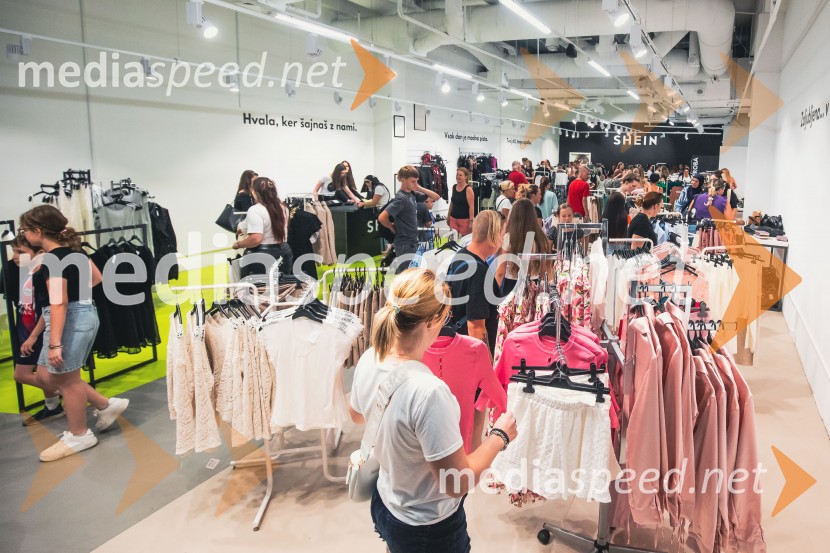 Velika otvoritev SHEIN pop up v Citycentru Celje