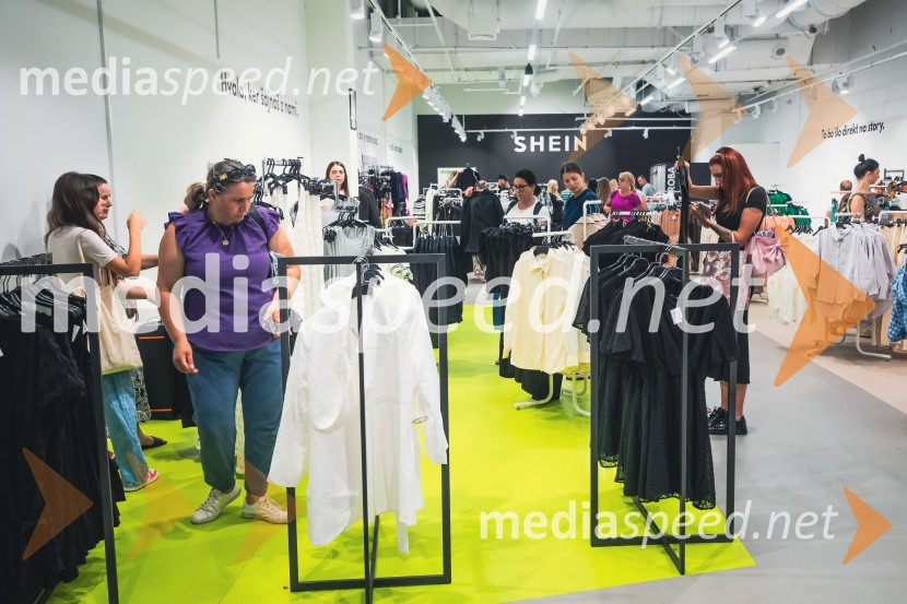 Velika otvoritev SHEIN pop up v Citycentru Celje