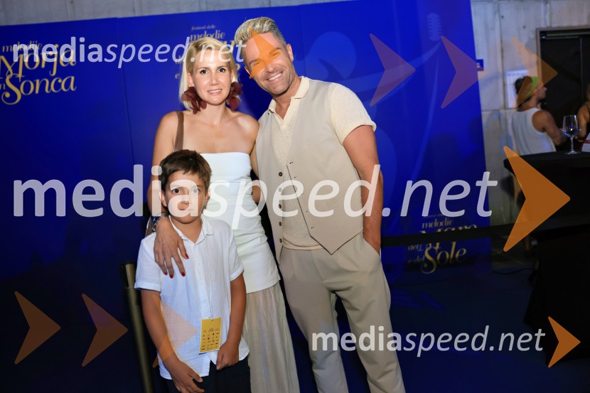  Teo Anton Cvetko;  Natalija Cvetko, Mediaspeed d.o.o.;  Sebastian Podgornik, pevec in plesalec44. festival Melodije morja in sonca, zmagovalec Dare Kaurič