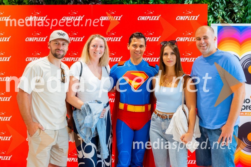  ... ;  ... ;  Matic  Gaiser, cosplayer, costumer;  ... ;  ... Večer superjunakov z legendarnim Supermanom v Cineplexx Ljubljana