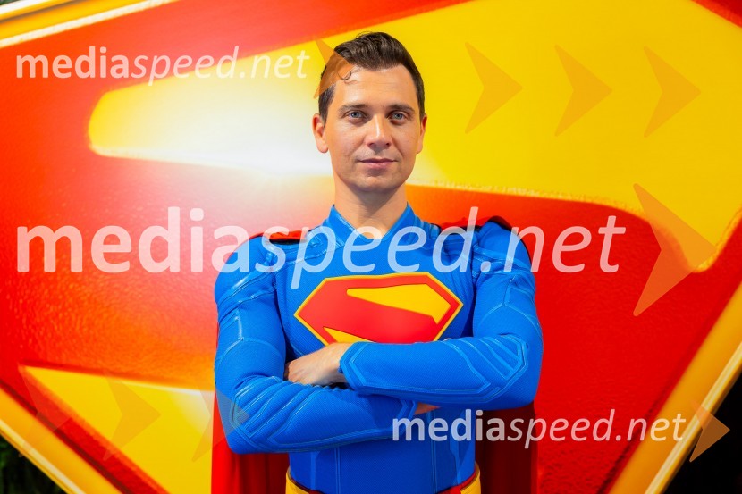  Matic  Gaiser, cosplayer, costumerVečer superjunakov z legendarnim Supermanom v Cineplexx Ljubljana