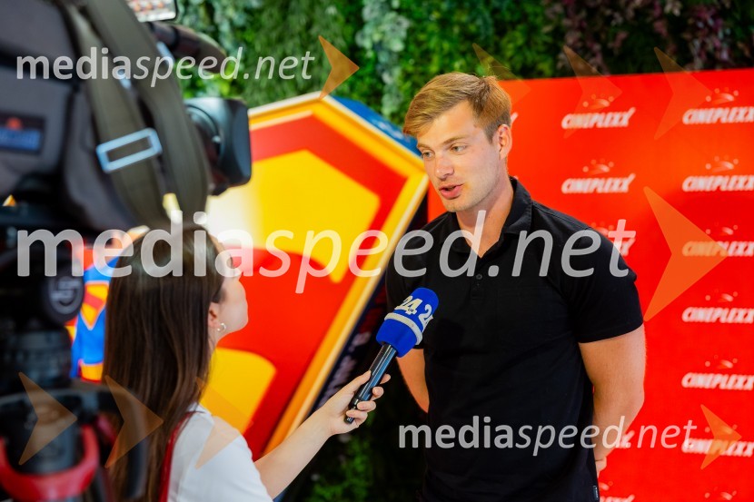   Blaž Kričej Režek, Sanjski moški 2022Večer superjunakov z legendarnim Supermanom v Cineplexx Ljubljana