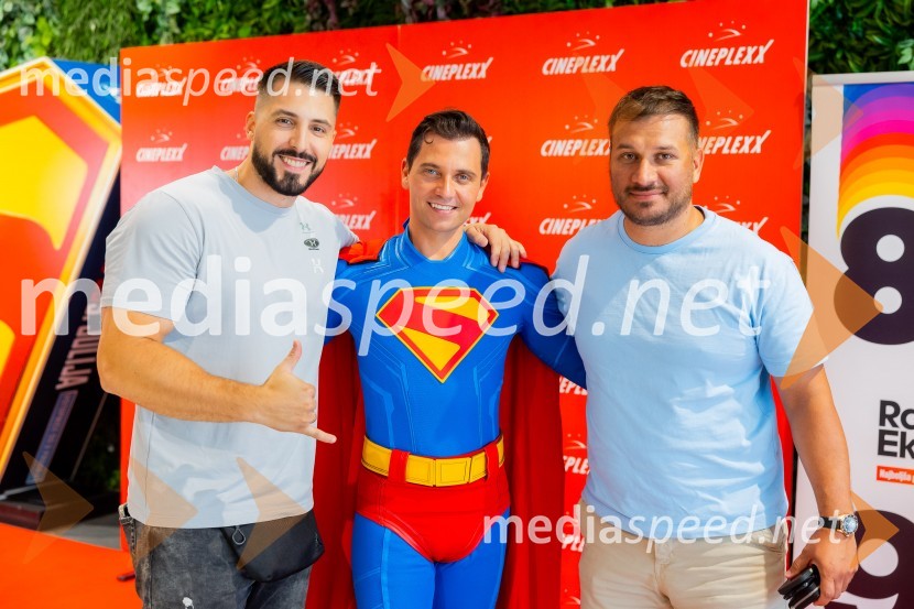  Challe Salle, glasbenik, raper;  Matic  Gaiser, cosplayer, costumer;  ... Večer superjunakov z legendarnim Supermanom v Cineplexx Ljubljana