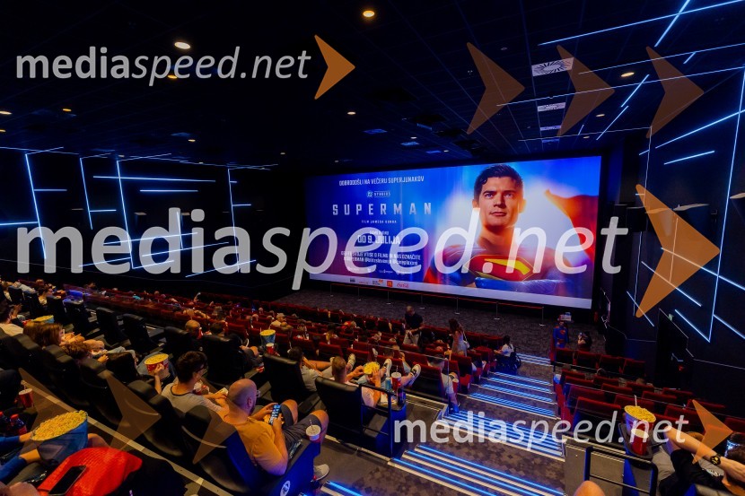 Večer superjunakov z legendarnim Supermanom v Cineplexx Ljubljana