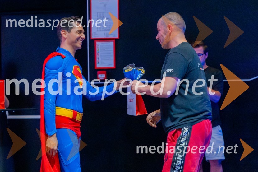  Matic  Gaiser, cosplayer, costumer;  ... Večer superjunakov z legendarnim Supermanom v Cineplexx Ljubljana