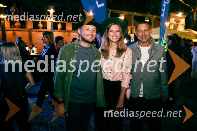  Elvis Halilović, ustanovitelj in oblikovalec Ondu Cameras;  Tereza Poljanič, kulinarična mornarka in lastnica blagovne znamke Tereza's Choice;  Boštjan  Vuga, arhitektBaletni večer Edwarda Cluga na Ljubljana Festivalu