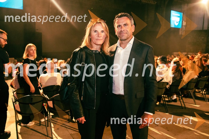  Milena Polutnik Fonovič, OTP banka;  Uroš  Fonovič, direktor, Lunos SlovenijaBaletni večer Edwarda Cluga na Ljubljana Festivalu