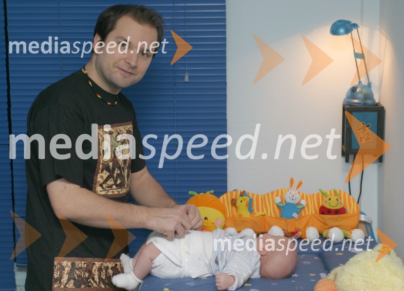 Zvone Tomac in sin NikoNatka Geržina in Zvone Tomac