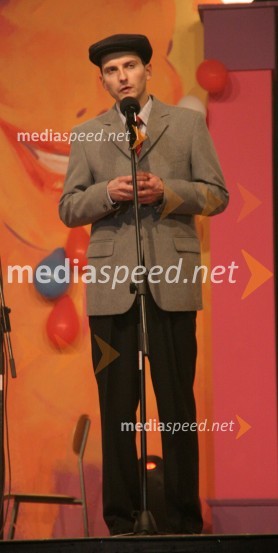 Marjan Šarec, imitator v vlogi Janeza DrnovškaParada humorja 2006