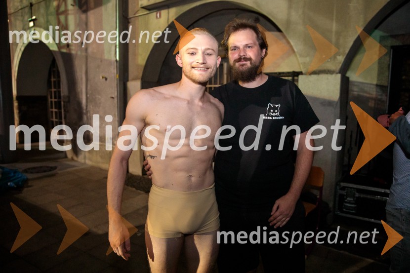  Christopher Thompson, baletni plesalec;  ... Baletni večer Edwarda Cluga na Ljubljana Festivalu