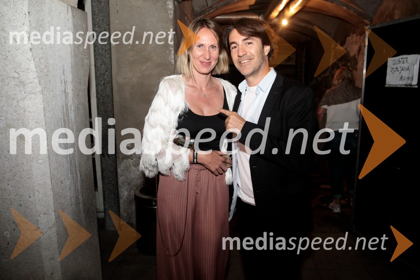  Mateja Kožuh, producentka in joga učiteljica MS7;  Edward Clug, umetniški direktor, Balet SNG MariborBaletni večer Edwarda Cluga na Ljubljana Festivalu