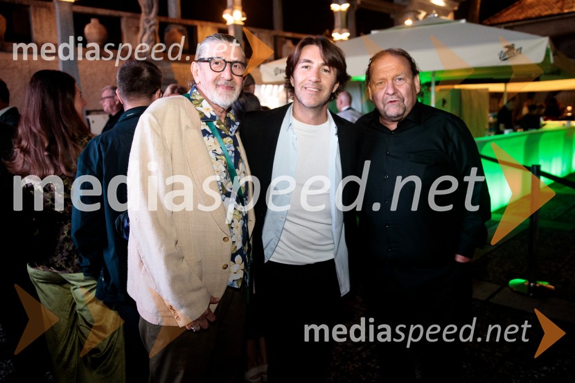  Leo Kulaš, kostumograf;  Edward Clug, umetniški direktor, Balet SNG Maribor;  Darko  Brlek, direktor in umetniški vodja, Festival LjubljanaBaletni večer Edwarda Cluga na Ljubljana Festivalu
