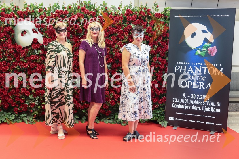 Fantom iz opere, slavni muzikal na Ljubljana festivalu