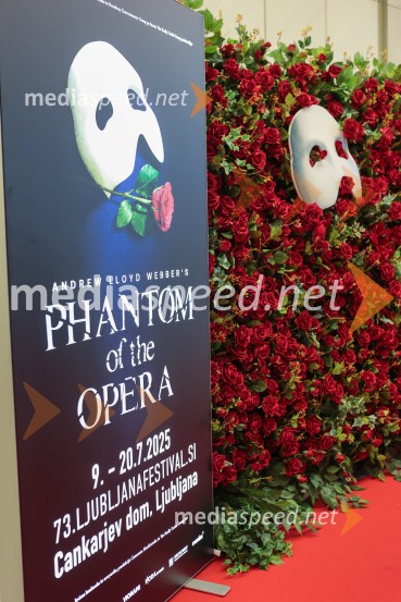 Fantom iz opere, slavni muzikal na Ljubljana festivalu