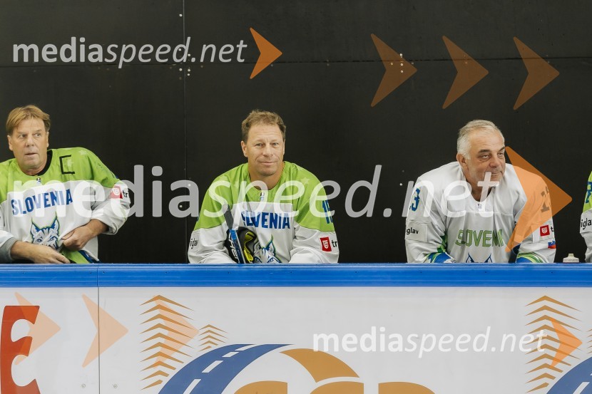  ... ;  ... ;  Matjaž  Kopitar, glavni trener slovenske hokejske reprezentanceOdprtje prenovljene Ledene dvorane Bled