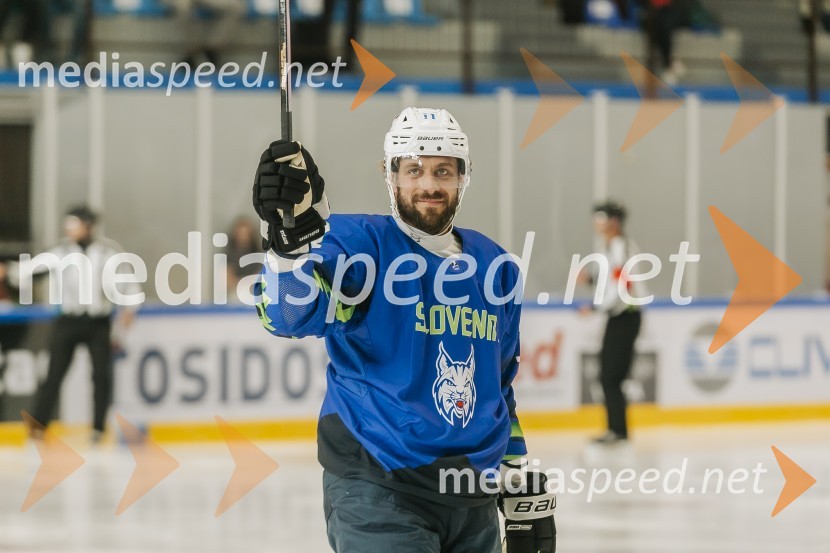  Anže Kopitar, hokejistOdprtje prenovljene Ledene dvorane Bled