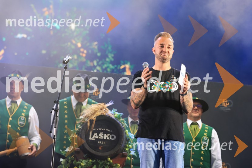  Dejan Krajnc, glasbenik, Dejan Dogaja60. festival Pivo in cvetje 2025 odprli Magnifico, Šank Rock, Jan Plestenjak, Luka Basi in Dejan Dogaja